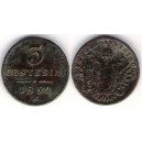 3 centesimi 1852 M 