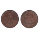 5 centesimi 1852 V, "R" !