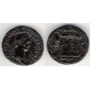 Domitianus 69-96, as UK 24.125, 9,70 g.