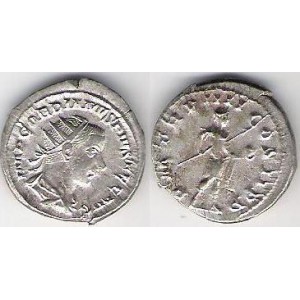 Gordianus III. 238 - 244, antoninián UK 72.37.2, 4,40 g.