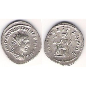 Philippus I. Arabs 244-249, antoninián UK 74.21, 4,10 g. 