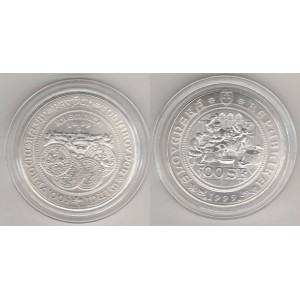 500 Sk 1999 - Ražba toliarových mincí