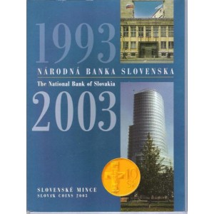 SOM 2003 - Reprezentačná sada NBS 10.výročie 1993-2003