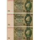 Nemecko - 50 Reichsmark 1933, séria M,K, R, platná na území ČSR 