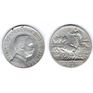 Taliansko / Italy - 1 lira 1913