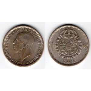 1 Krona 1950 TS