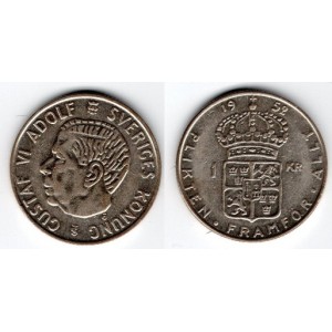 1 Krona 1952 TS
