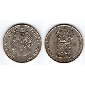 1 Krona 1953 TS