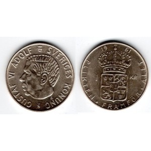 1 Krona 1961 TS