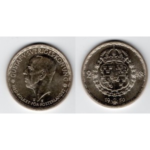 2 Kronor 1950 TS