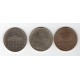Nemecko-Democratic Republik lot 3 ks mincí 5 mark