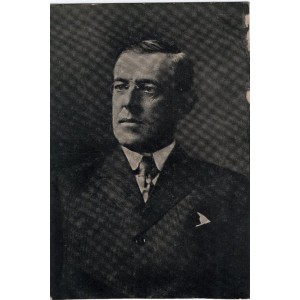 Post card - Woodrow Wilson prezident USA