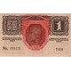 1 K Eine Krone 1.12.1916, séria 7419, stav N/0, "R"