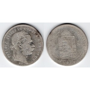 1 forint 1879 KB, stav 3/3