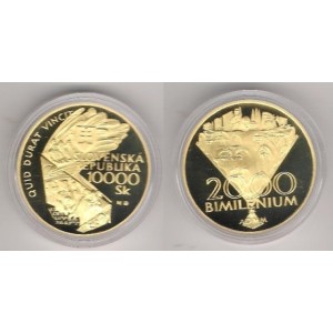 Slovensko - 10000 Sk Bimilénium 2000