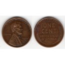 USA - One cents 1917 D, pekná patina !