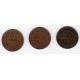 Lot mincí 1 kopek 1903, 1914, 1915 spolu 3 ks, patina 