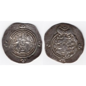 Khusru II. 591-628 - Drachma 4,05 g.