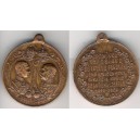 AE-medaila 1908 - K 60.výročiu panovania, Cu 33 mm