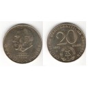 Nemecko-Democratic Republik 20 mark 1973A