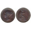 One penny 1855 - Victoria (1835-1901)