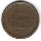 One penny token 1812
