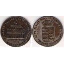 Uhorský pamätný peniaz na korunováciu 8.6.1867