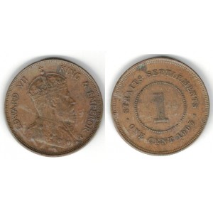 Britská Malajzia / British Malaysia - One cent 1903, Edward VII (1903-1908)