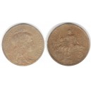 5 Centimes 1898, krajší
