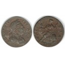 Veľká Británia - Britannia - 1/2 Penny 1770, George III. (1760-1820)