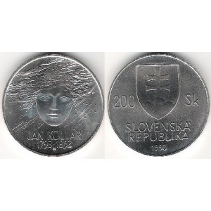200 Sk 1993 - 200.výr.narodenia Jána Kollára